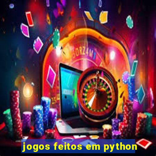 jogos feitos em python